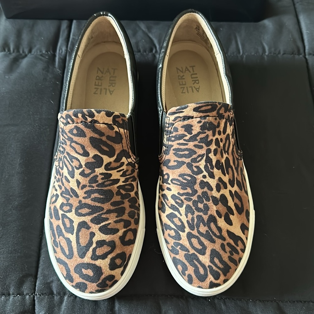 Cheetah Print Slip On Sneaker